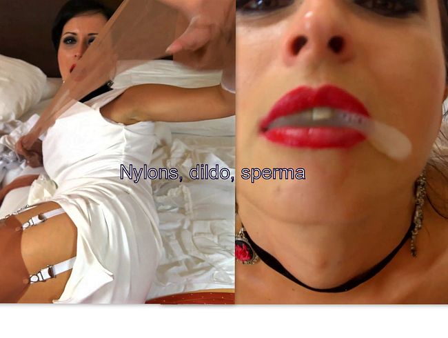 wanilianna Porno Video: Nylon. dil*o